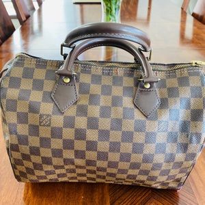 SOLD ‼️authentic speedy 30 damier❤️